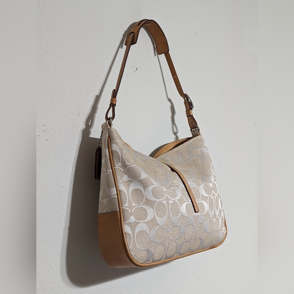 Coach Shoulder Bag Signature Canvas M1K-6091 Y2K 2001 - Picture 4 of 16